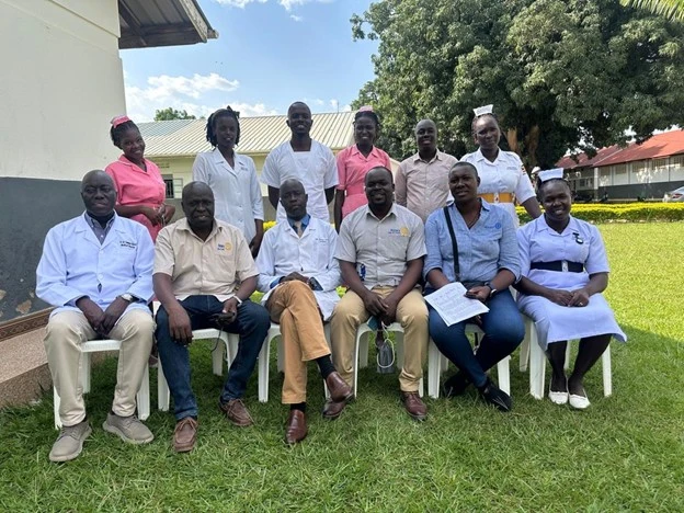 Rotary Club of Tororo delegation visits St. John XXIII Hospital Aber